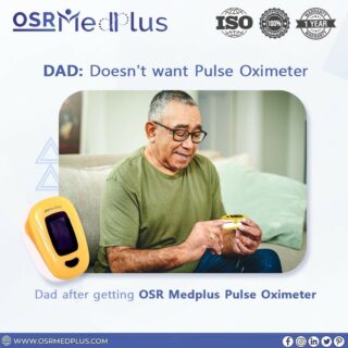 Keeping your dad's health in check is as simple as getting him an OSR Medplus Pulse Oximeter. 👨🏻‍🦱
 
🌐For more details visit the link in the bio!
Or
📞 Contact - 9990118816

#osrmedplus #pulseoximeter #oximeter #health #medical
#medicalequipment #staysafe #pulse #bodytemperature #health #healthylifestyle #dad #dadcare #fathercare #healthcare